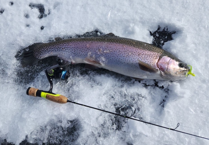 Ice Fishing at Apache
